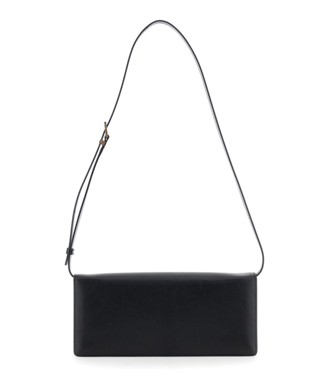 TOM FORD Черная кожаная сумка через плечо, фото 2