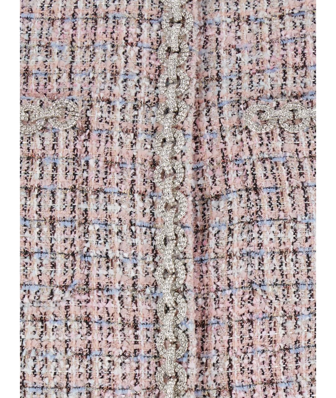 SELF-PORTRAIT Розовый полиэстеровый жакет/пиджак, фото 3