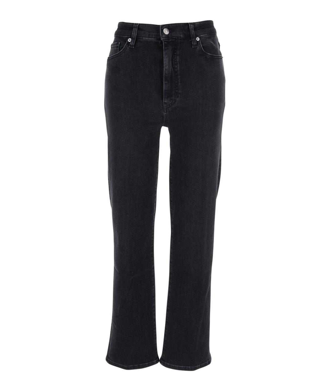 FRAME Черные хлопковые джинсы слим, фото 1