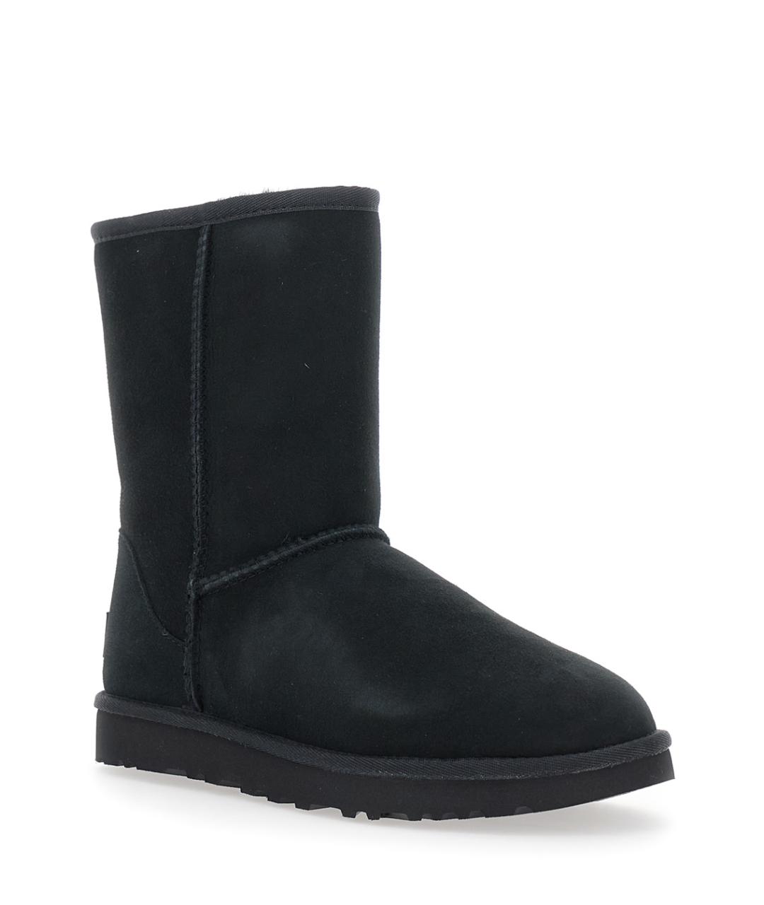 UGG AUSTRALIA Черные замшевые ботинки, фото 2