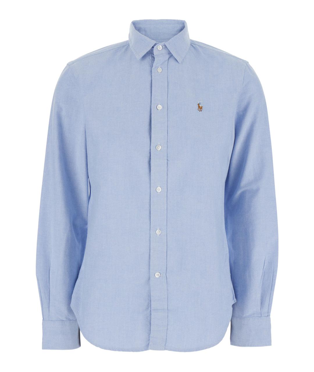 POLO RALPH LAUREN Голубая хлопковая рубашка, фото 1