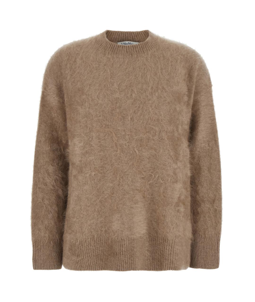 'S MAX MARA Бежевый кашемировый джемпер / свитер, фото 1