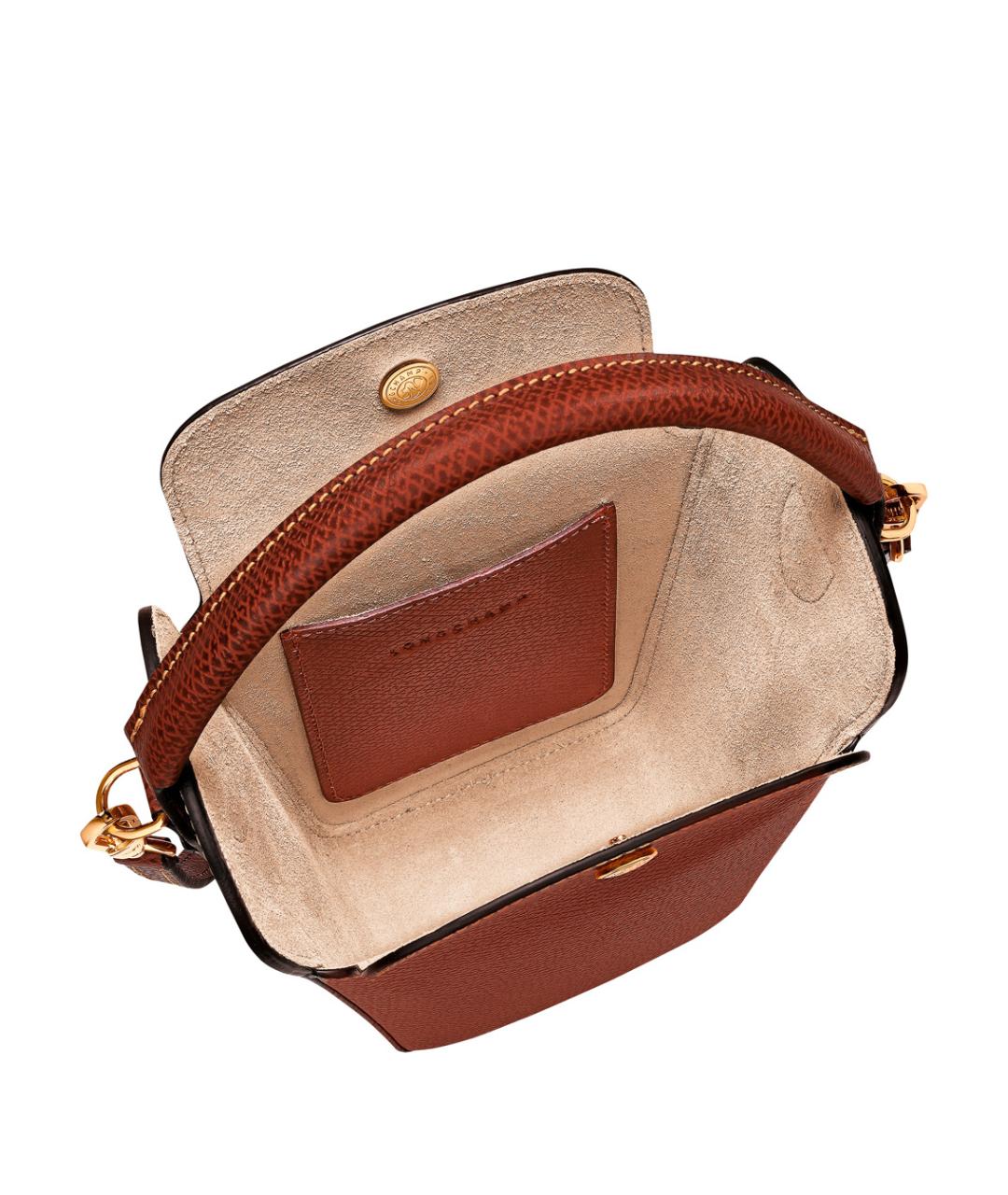 LONGCHAMP Коричневая сумка через плечо, фото 4