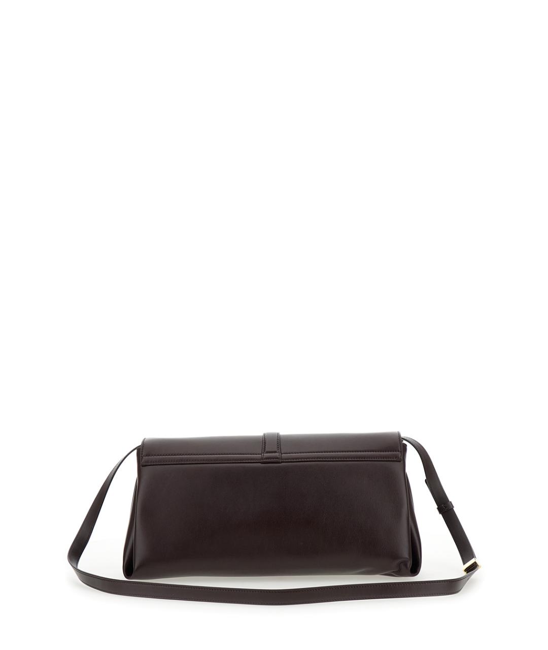 FERRAGAMO Бордовая кожаная сумка через плечо, фото 2