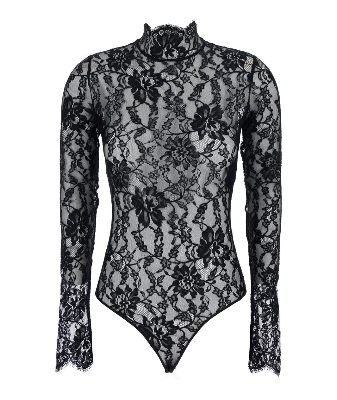 VALENTINO Черная полиамидовая блузы, фото 1