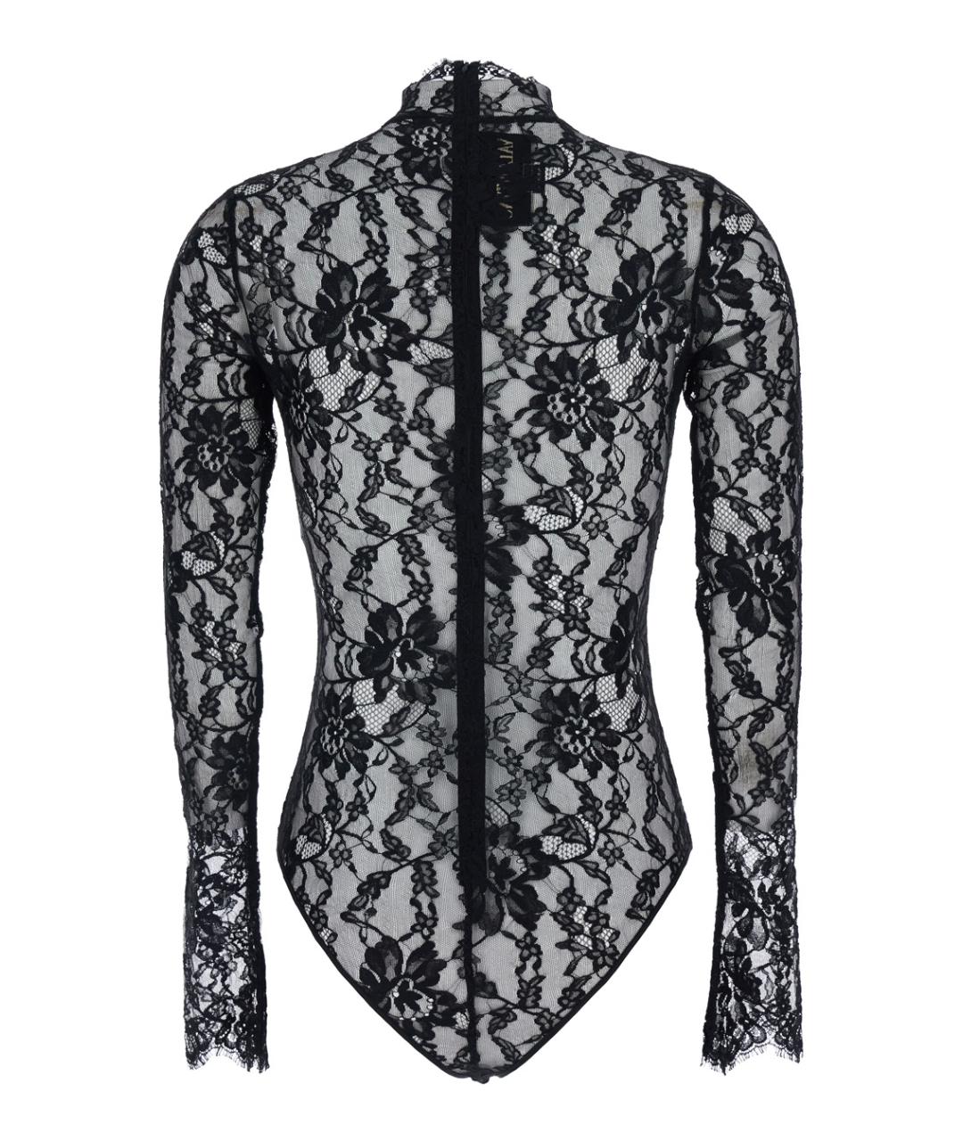 VALENTINO Черная полиамидовая блузы, фото 2