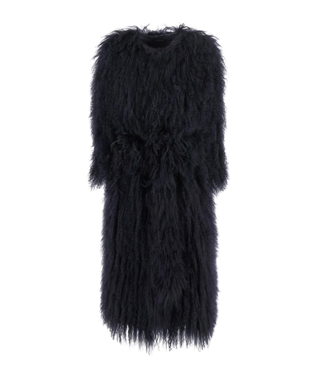 NUMERO OTTO Синяя меховая шуба, фото 1