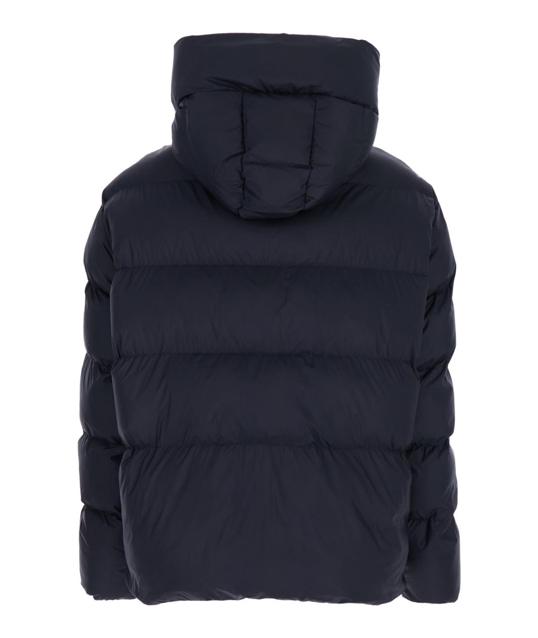 PINKO Темно-синий полиэстеровый пуховик, фото 3