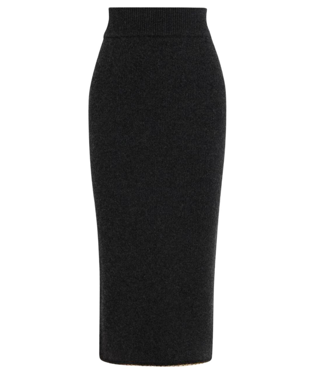 TOTEME Серая хлопковая юбка миди, фото 1