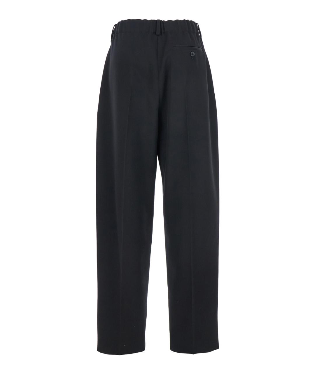 GIVENCHY Черные шерстяные прямые брюки, фото 2