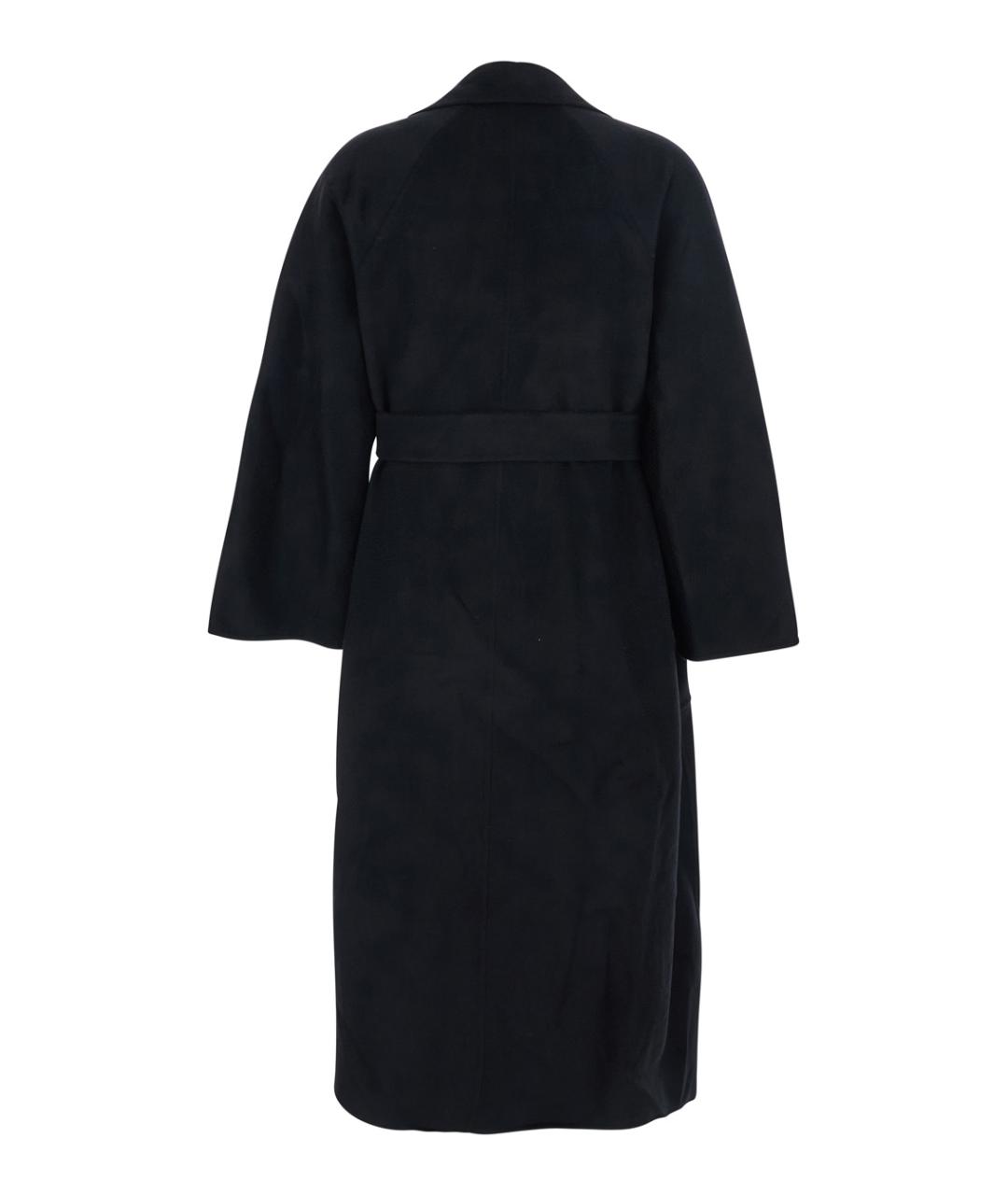 MAX MARA Черное кашемировое пальто, фото 2