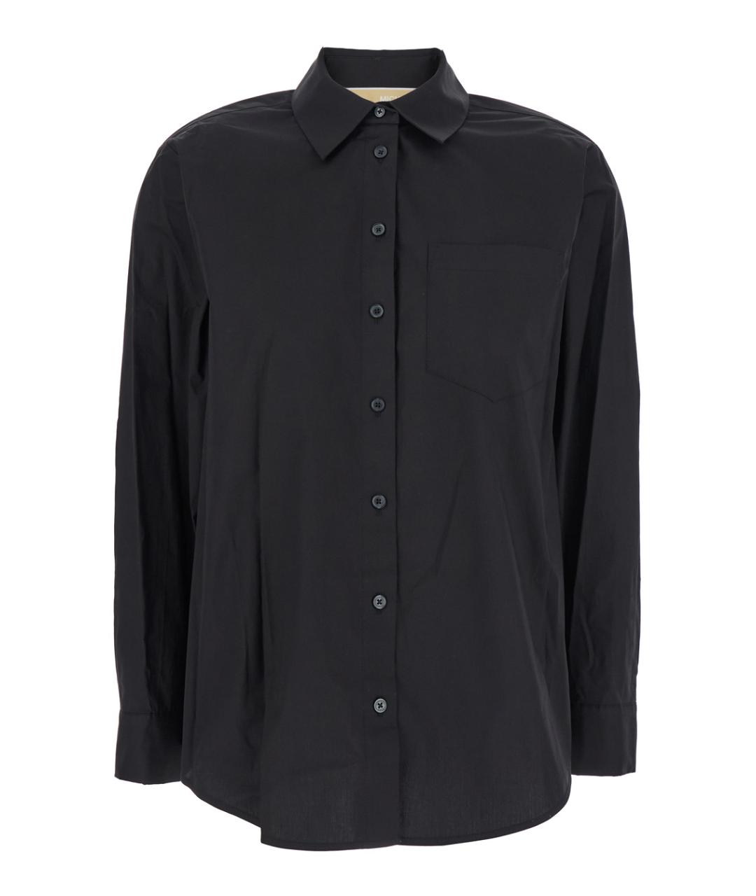 MICHAEL MICHAEL KORS Черная хлопковая рубашка, фото 1