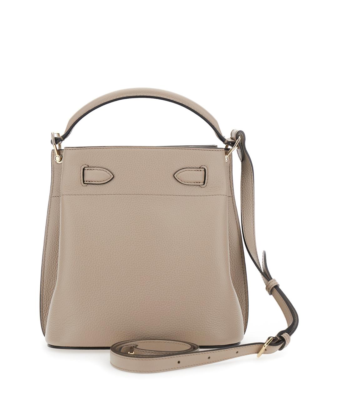 MULBERRY Бежевая кожаная сумка через плечо, фото 2