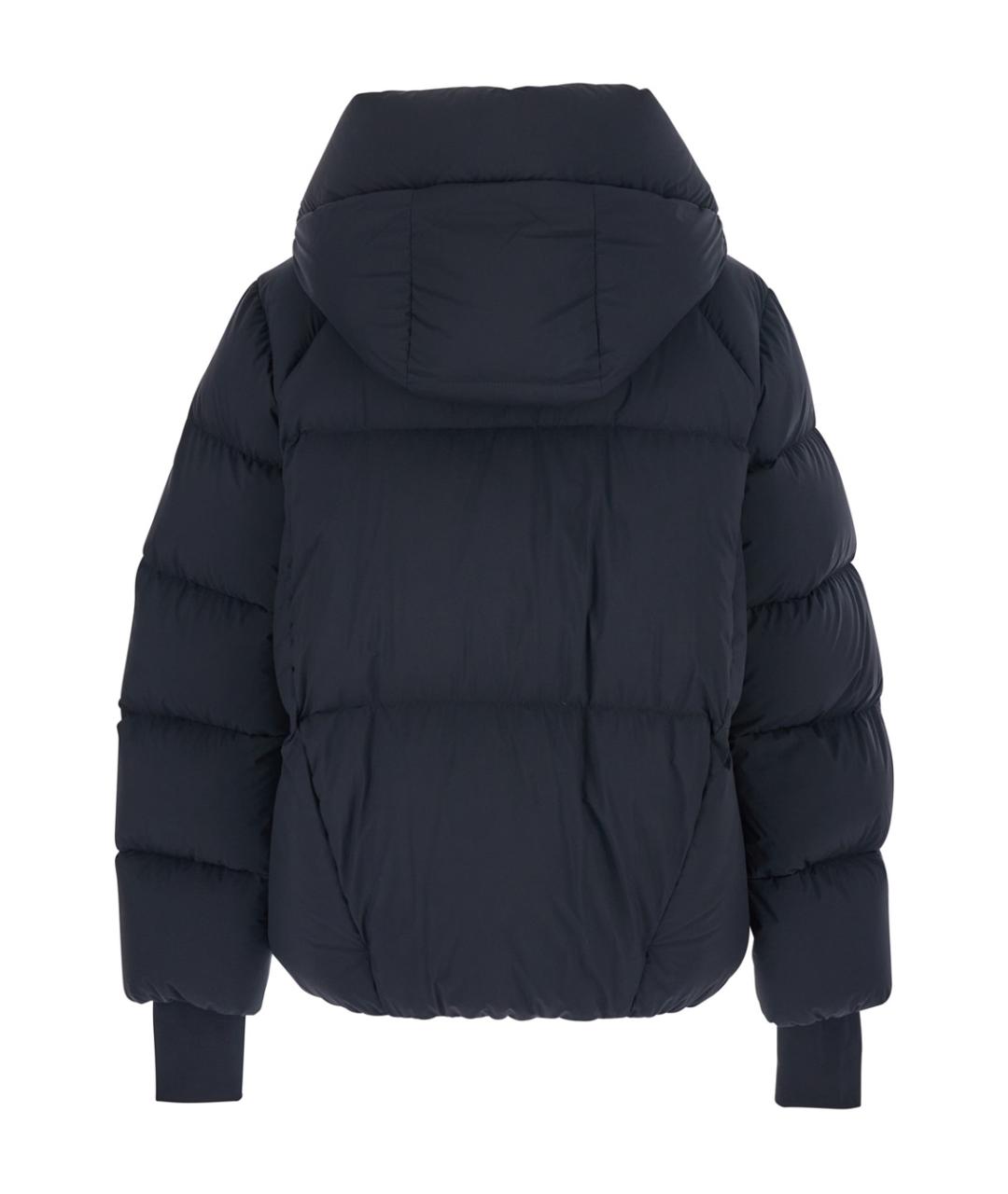 MONCLER GRENOBLE Черный полиамидовый пуховик, фото 2