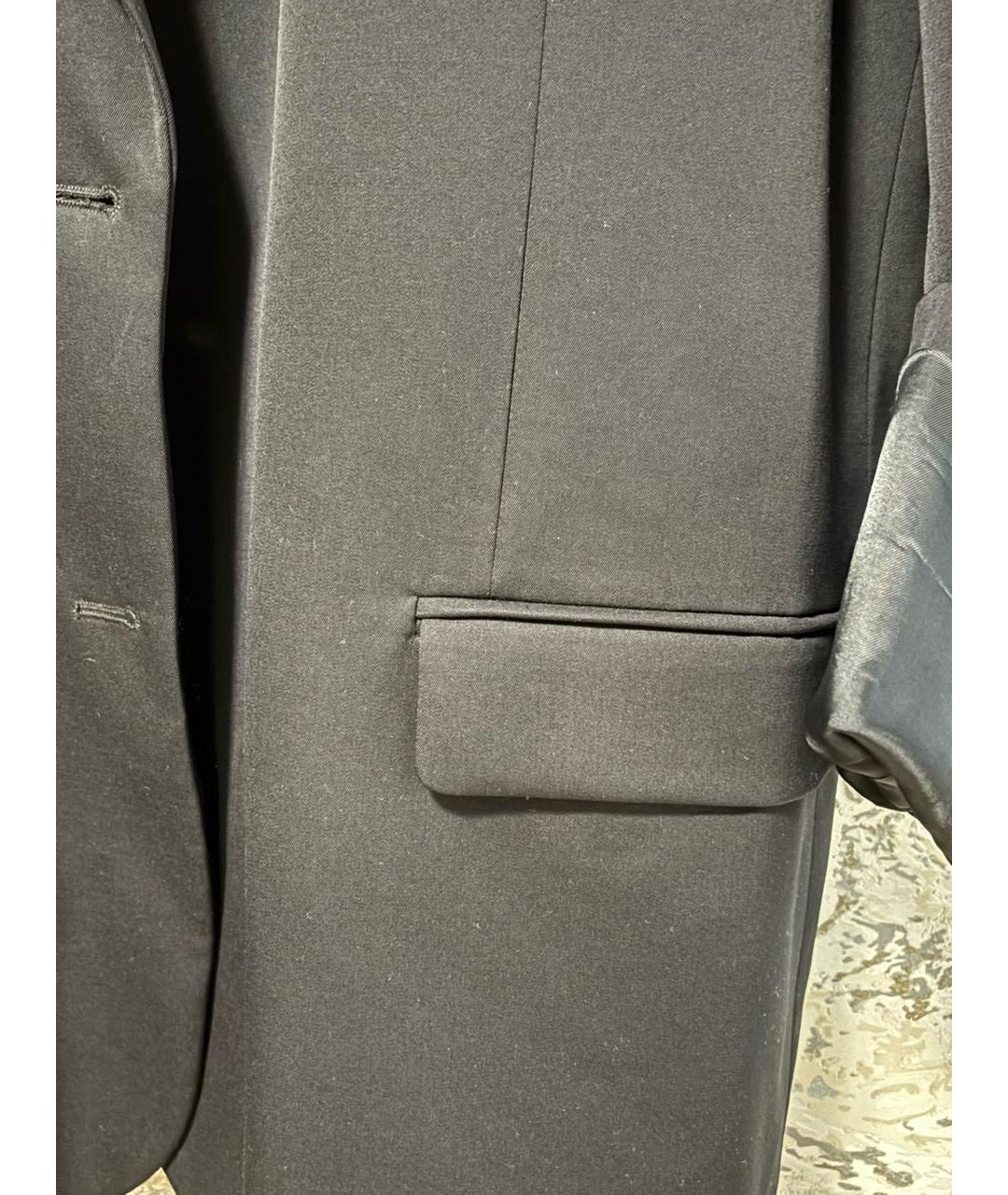 MAISON MARGIELA Черный шерстяной жакет/пиджак, фото 5