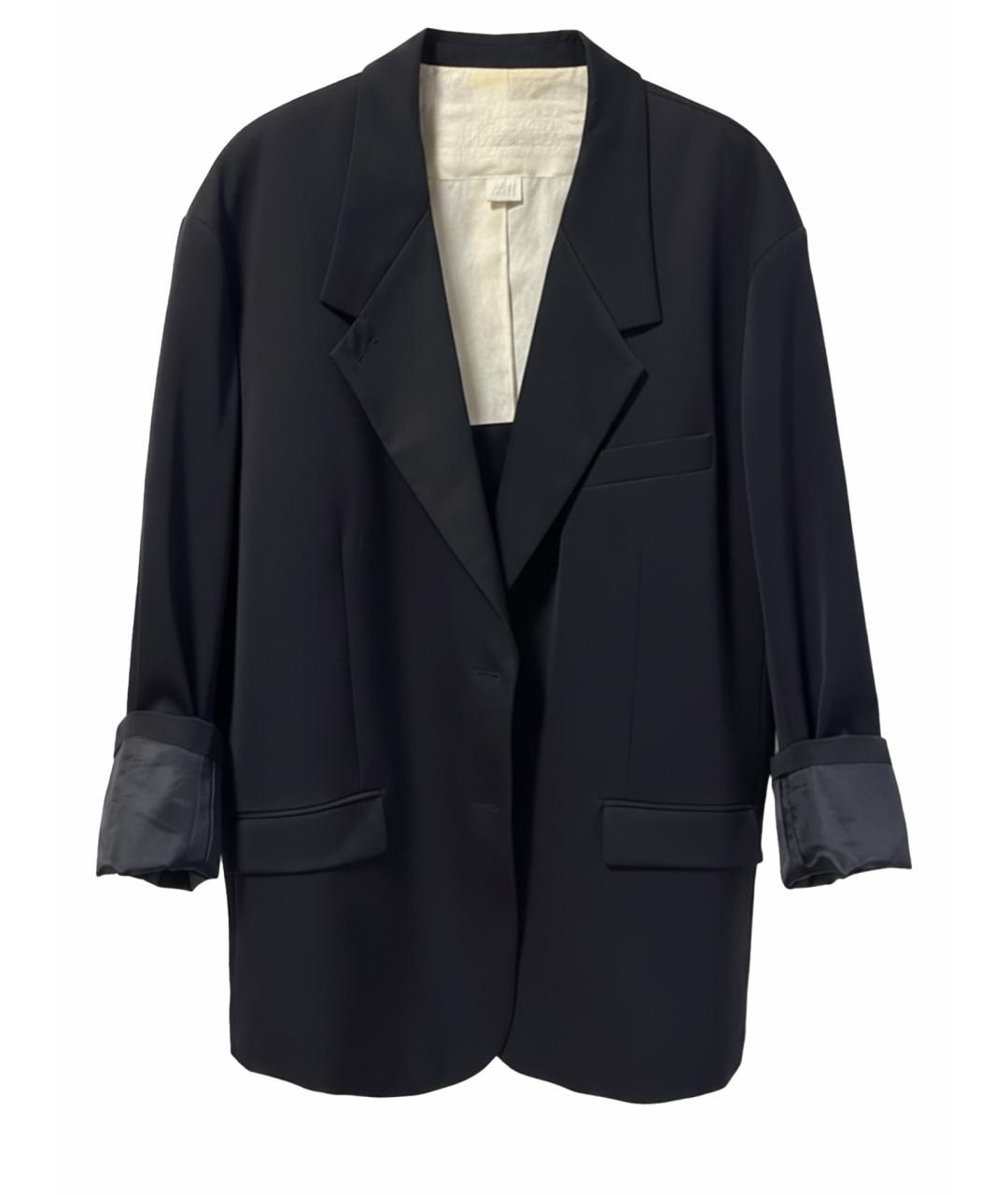 MAISON MARGIELA Черный шерстяной жакет/пиджак, фото 1