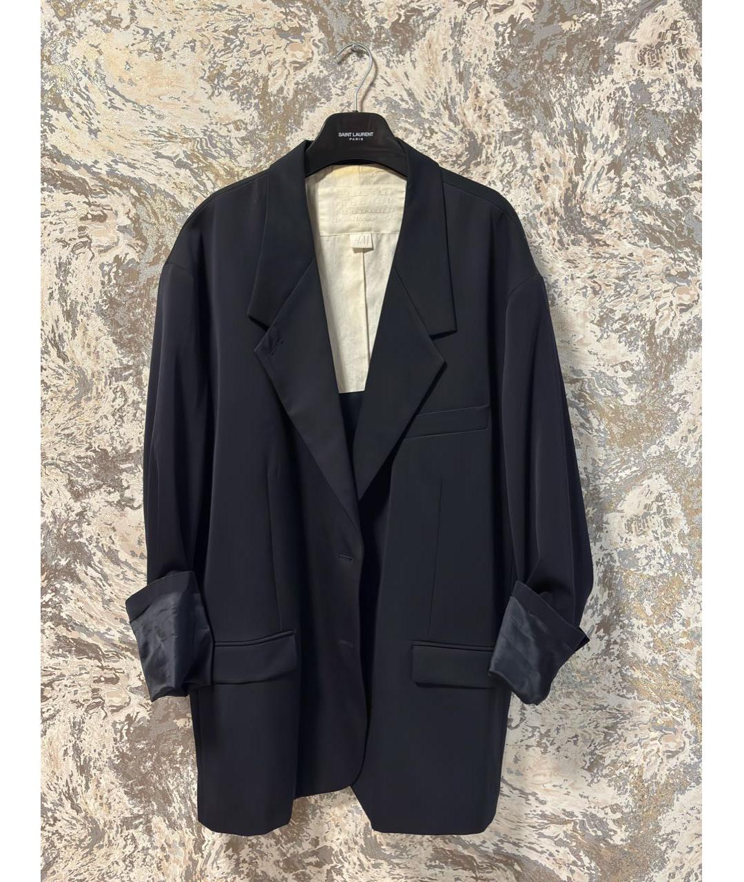 MAISON MARGIELA Черный шерстяной жакет/пиджак, фото 9