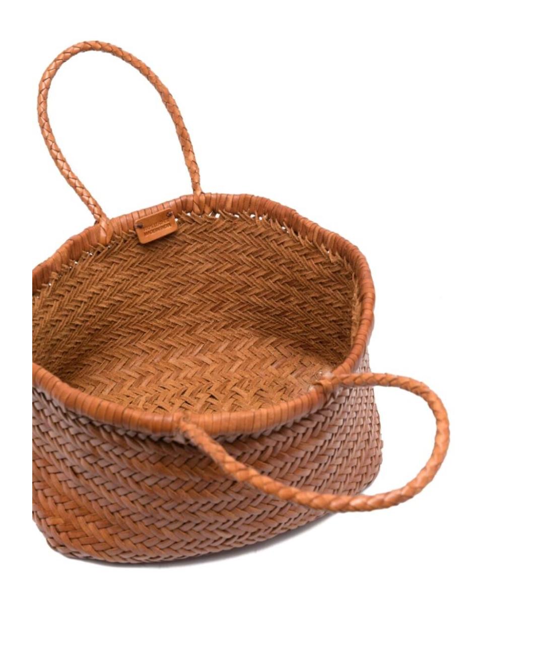 Dragon Diffusion Коричневая сумка тоут, фото 3