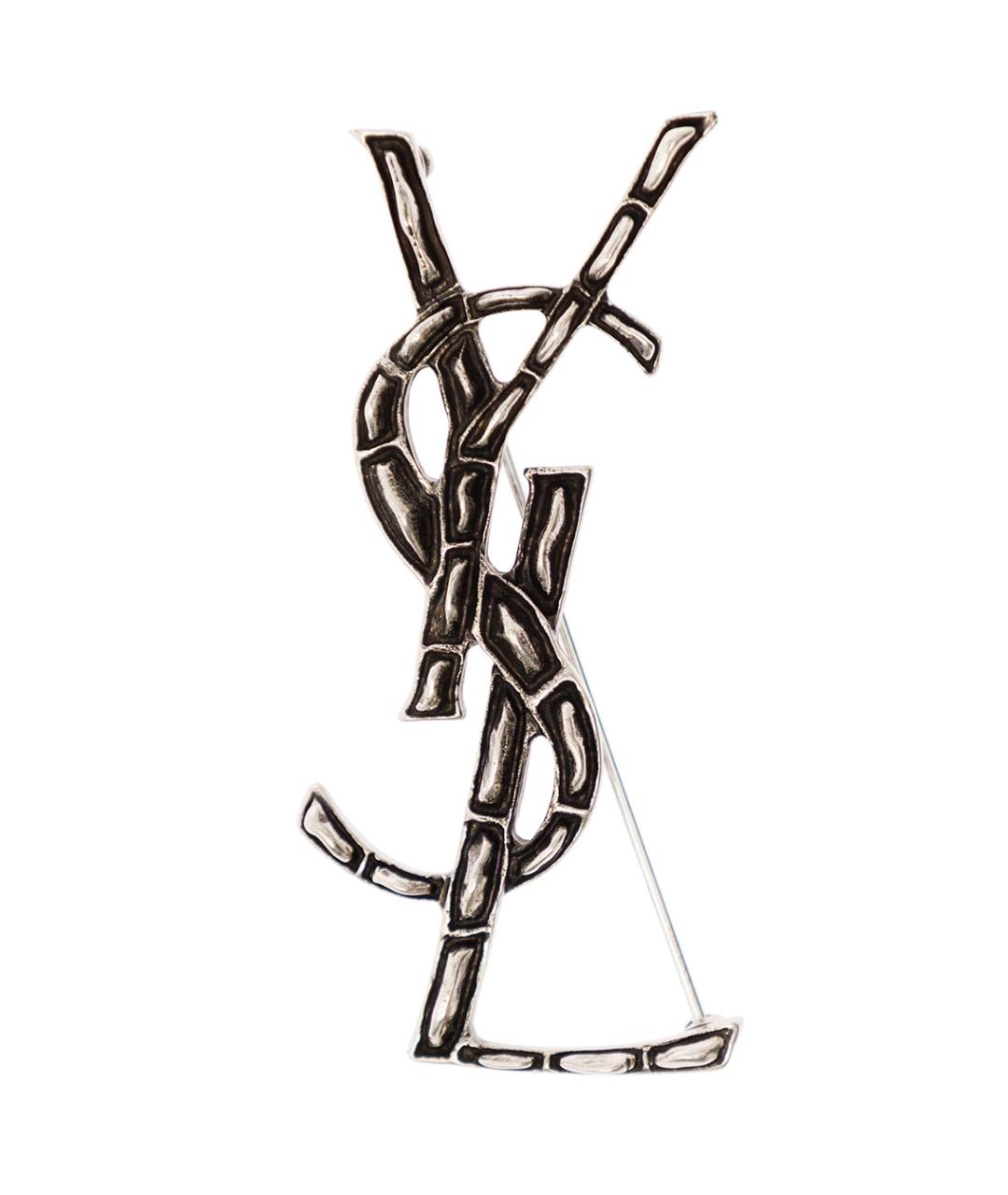 SAINT LAURENT Металлическая булавка / брошь, фото 1