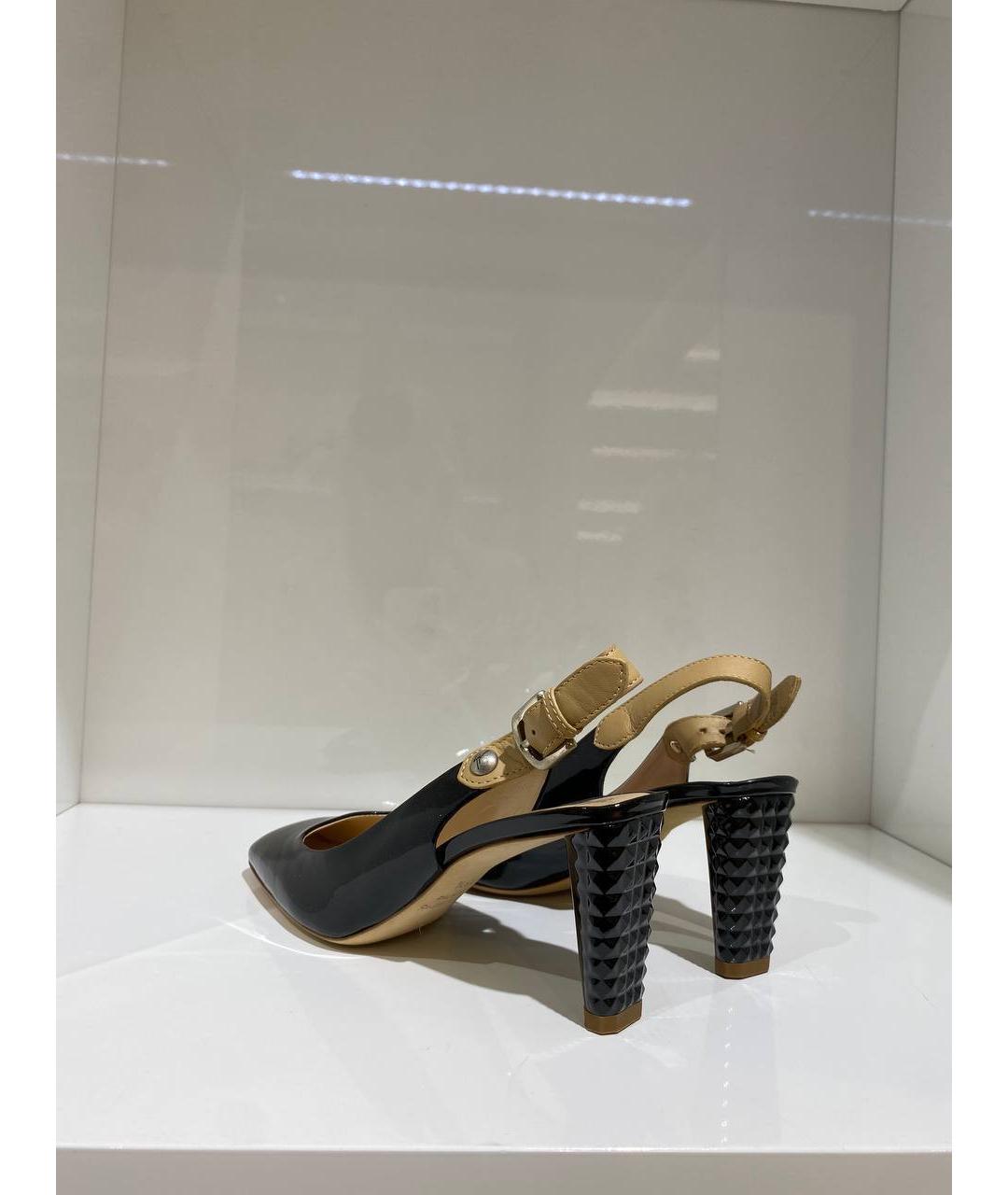 GIUSEPPE ZANOTTI DESIGN Черные туфли из лакированной кожи, фото 3