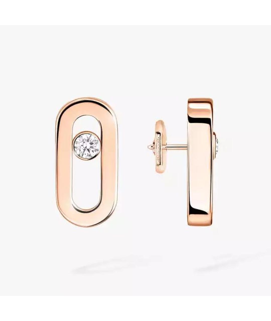 MESSIKA Золотые серьги из розового золота, фото 5