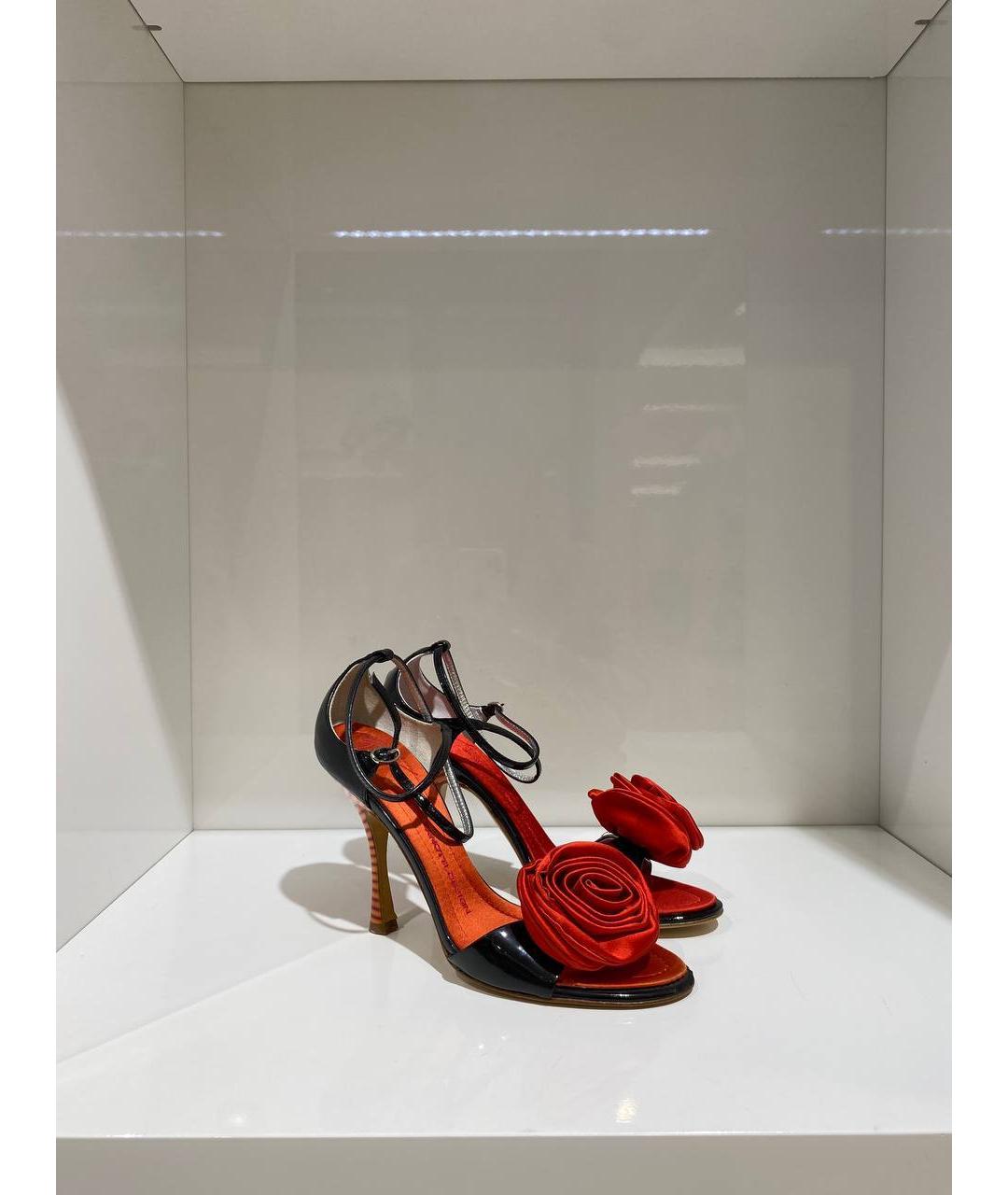 GIUSEPPE ZANOTTI DESIGN Мульти кожаные босоножки, фото 4