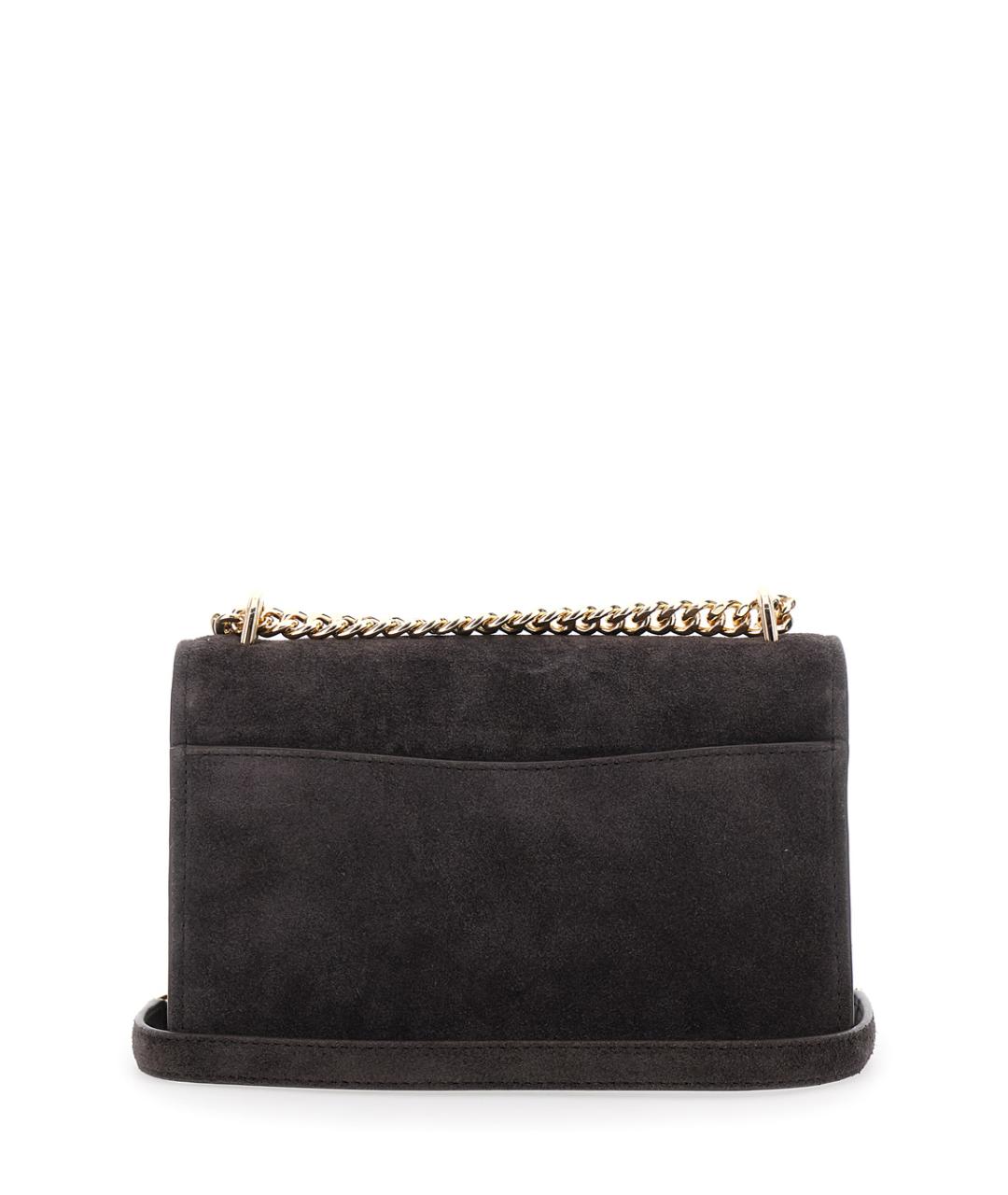 MICHAEL MICHAEL KORS Коричневая замшевая сумка через плечо, фото 2