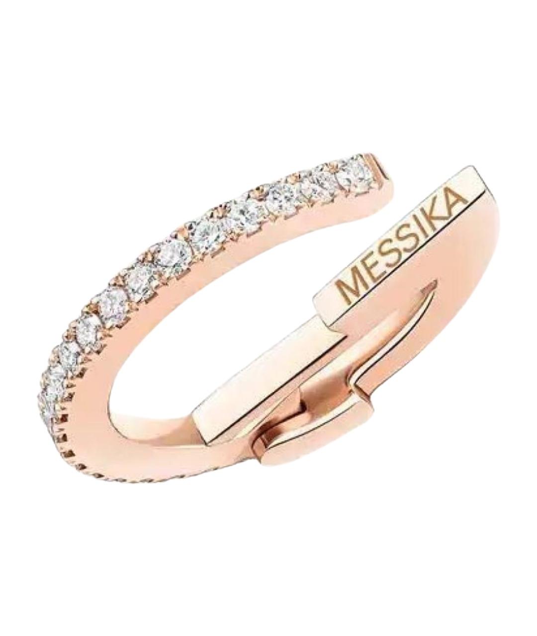 MESSIKA Золотые серьги из розового золота, фото 1