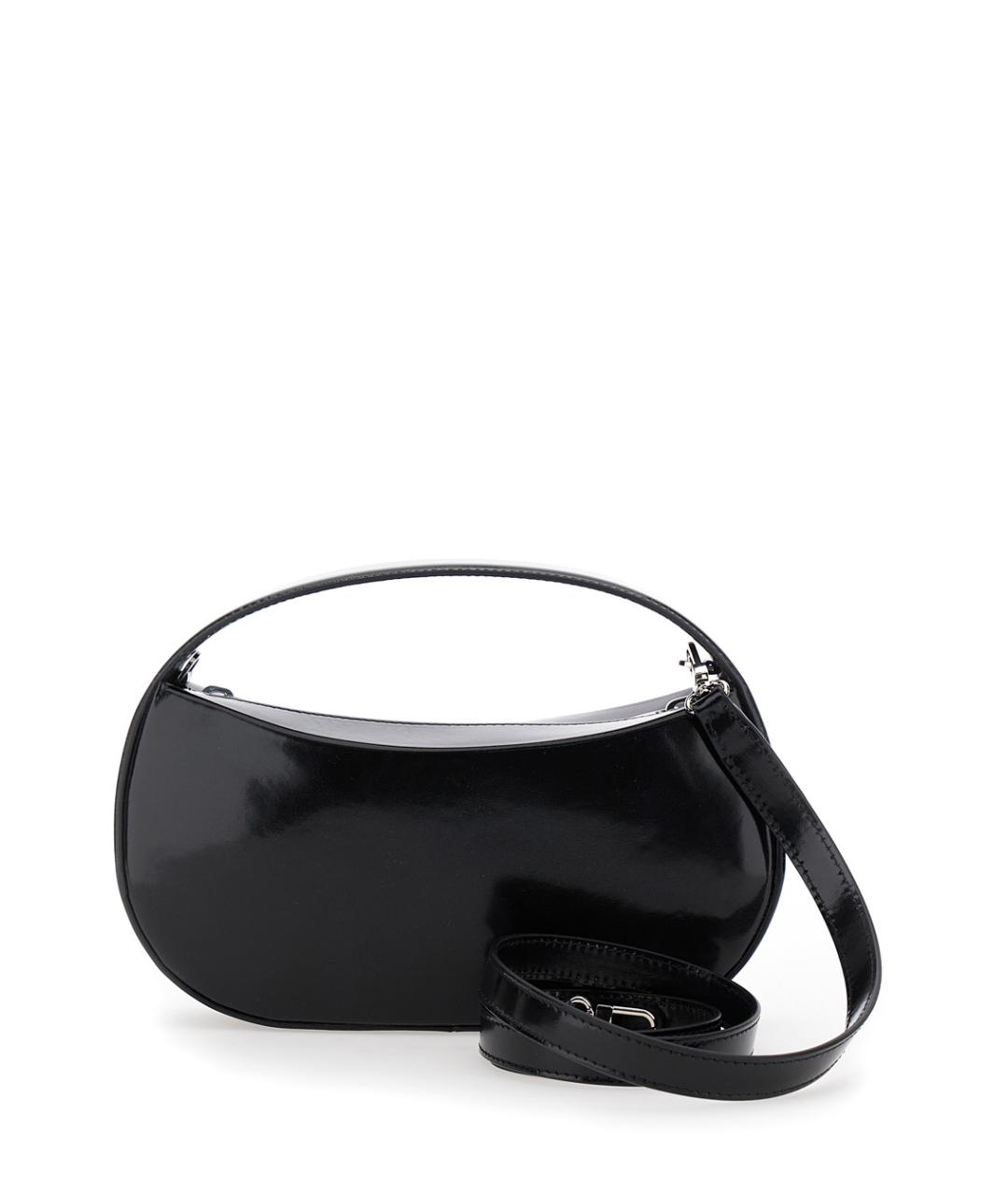 COPERNI Черная кожаная сумка с короткими ручками, фото 2