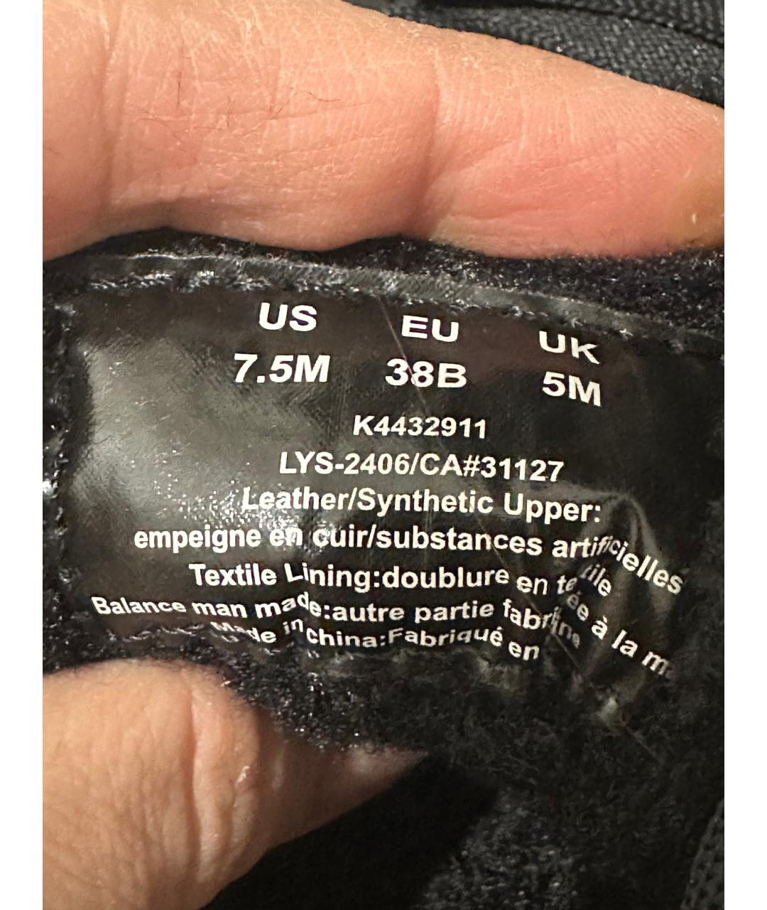 DKNY Черные кожаные кроссовки, фото 7