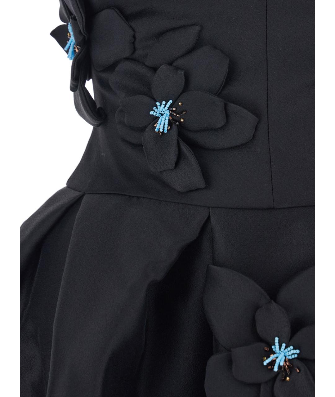 SHUSHU/TONG Черное коктейльное платье, фото 3