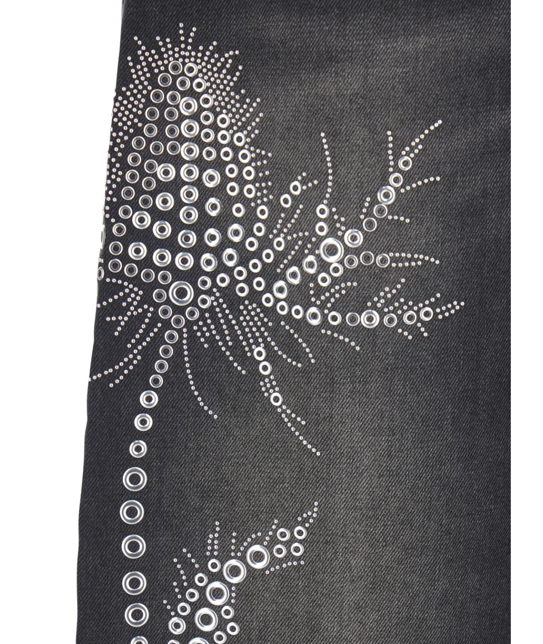 BLUMARINE Черные джинсы клеш, фото 3