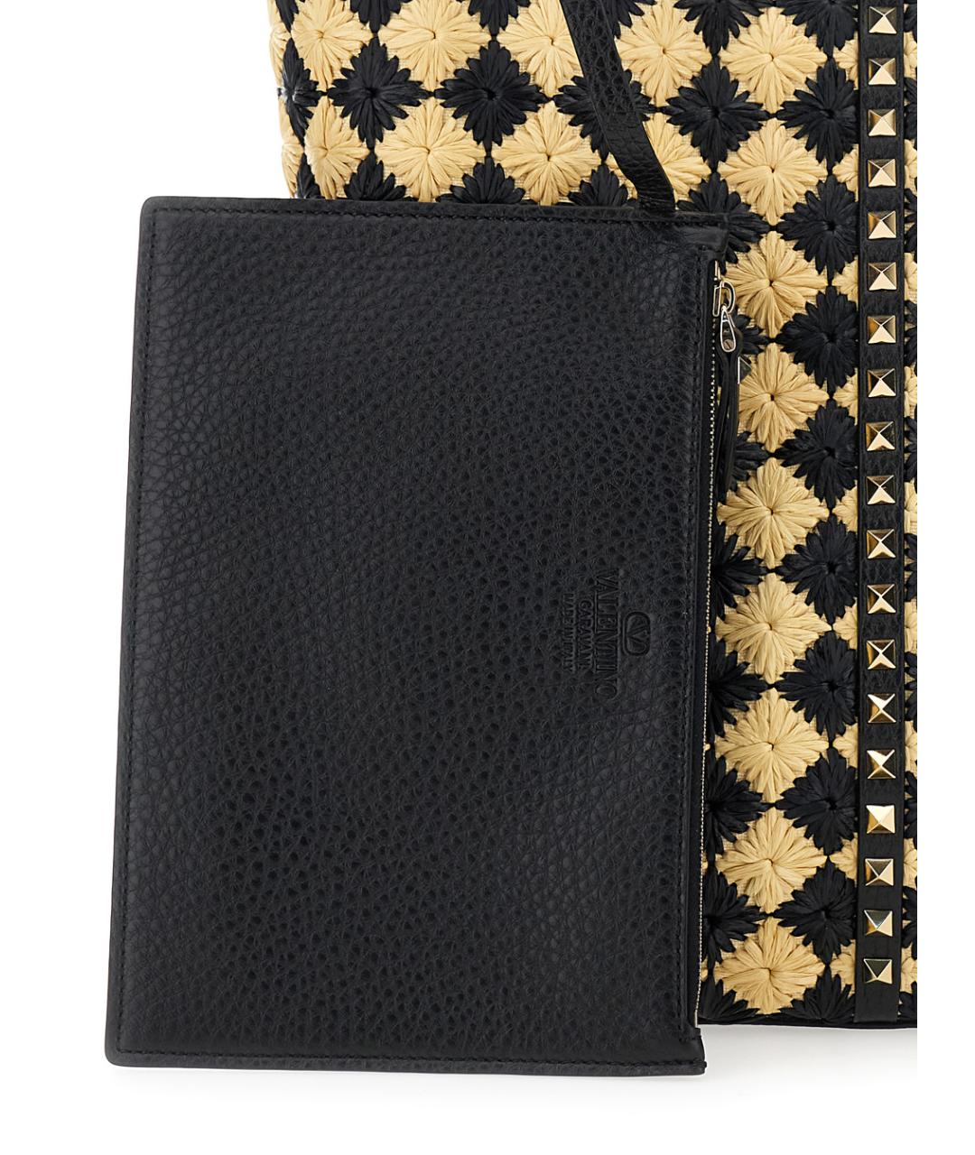 VALENTINO Мульти пелетеная сумка тоут, фото 4