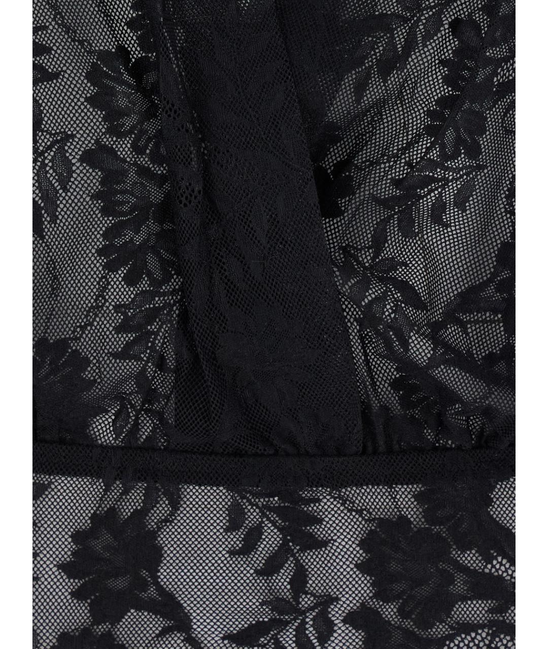 NORMA KAMALI Черная полиамидовая блузы, фото 3