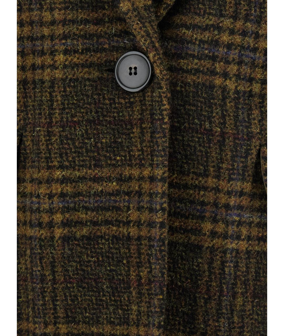 ISABEL MARANT Зеленый шерстяной жакет/пиджак, фото 3