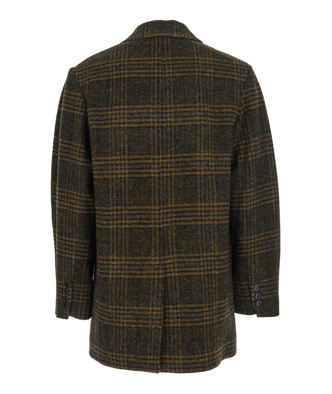 ISABEL MARANT Зеленый шерстяной жакет/пиджак, фото 2