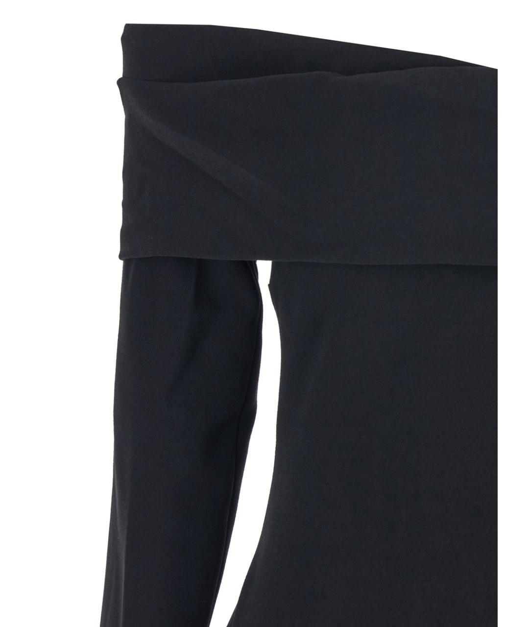 SOLACE LONDON Черное полиэстеровое вечернее платье, фото 3