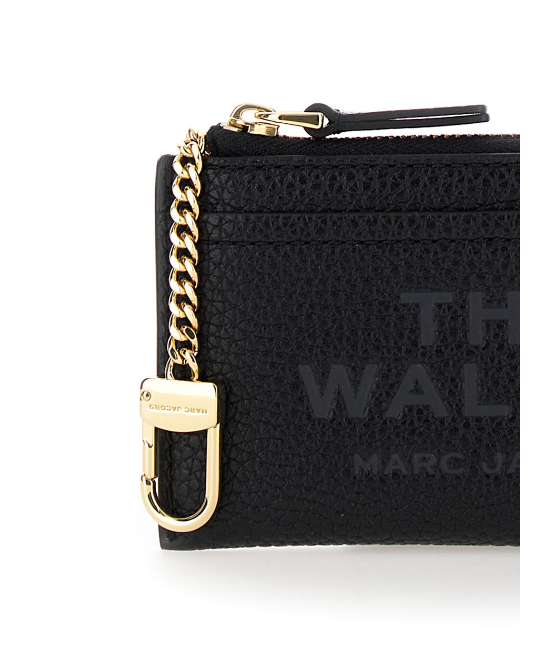 MARC JACOBS Черный кожаный кошелек, фото 3