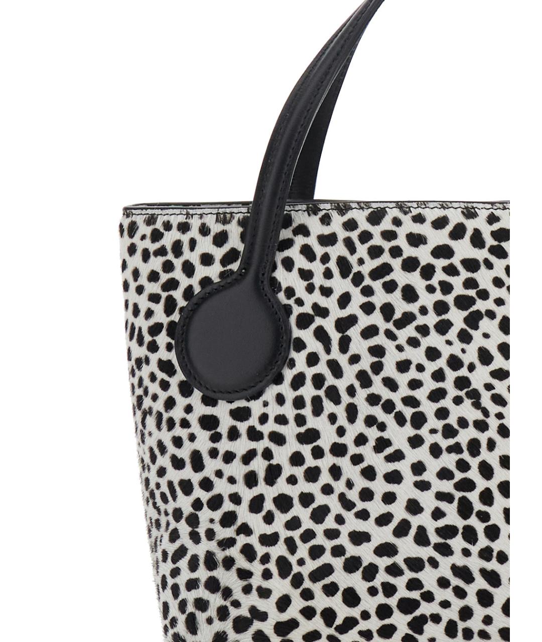 LIFFNER Белая кожаная сумка через плечо, фото 3