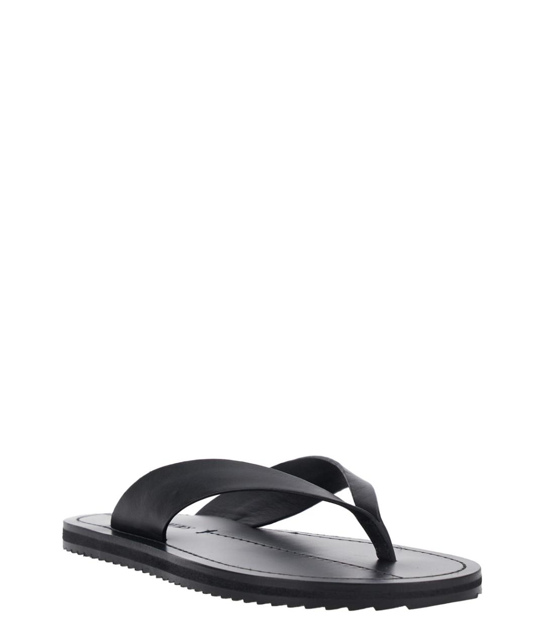 A.EMERY Черные кожаные сандалии, фото 2