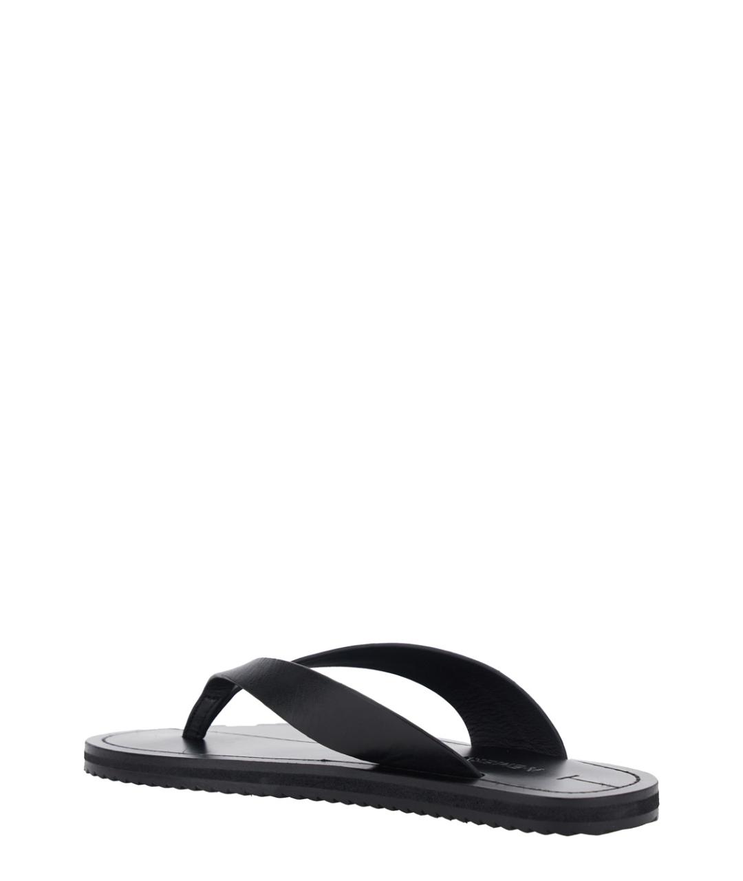 A.EMERY Черные кожаные сандалии, фото 3