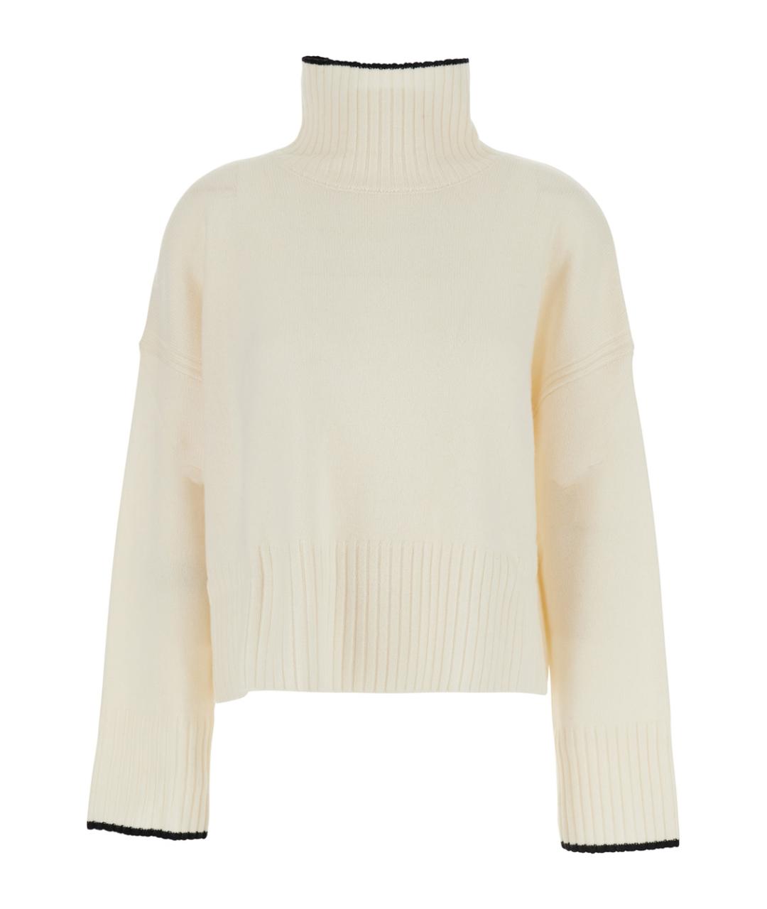 PINKO Белый шерстяной джемпер / свитер, фото 1