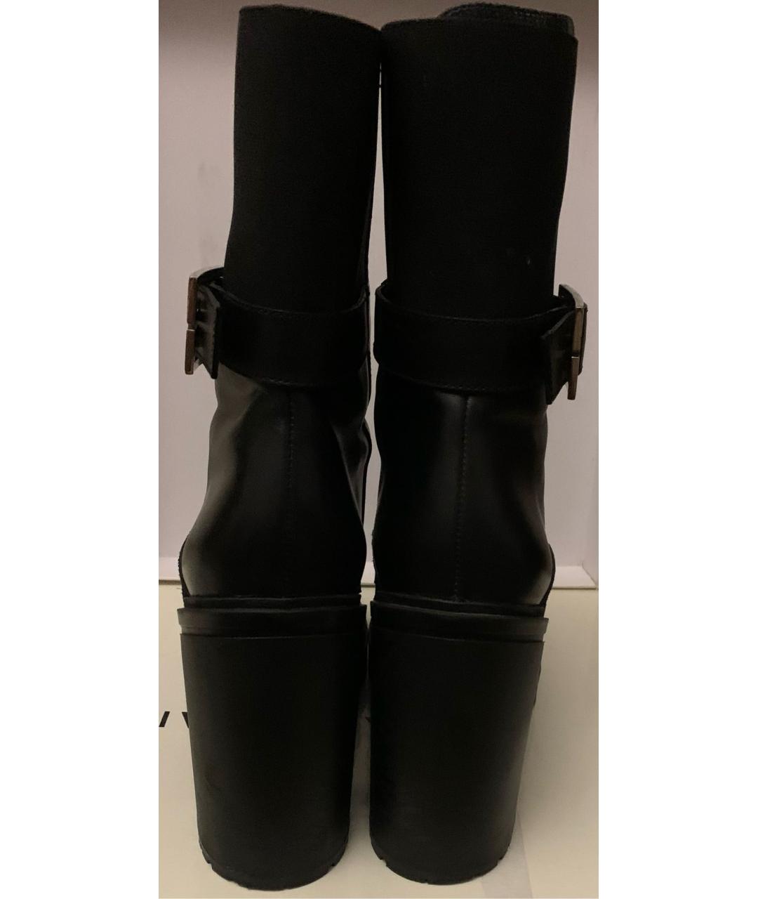 GIVENCHY Черные кожаные ботильоны, фото 2