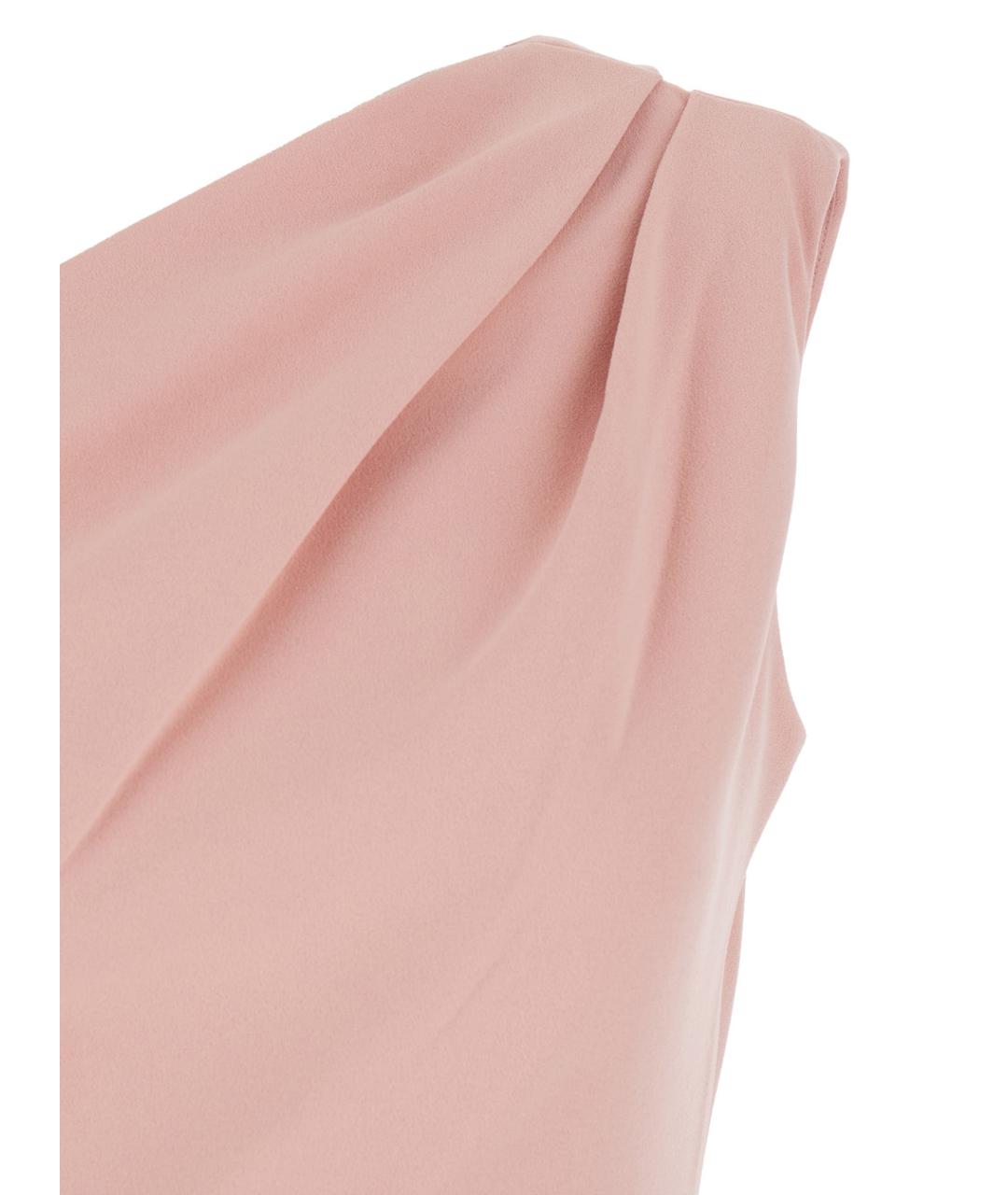 SOLACE LONDON Розовое полиэстеровое коктейльное платье, фото 3