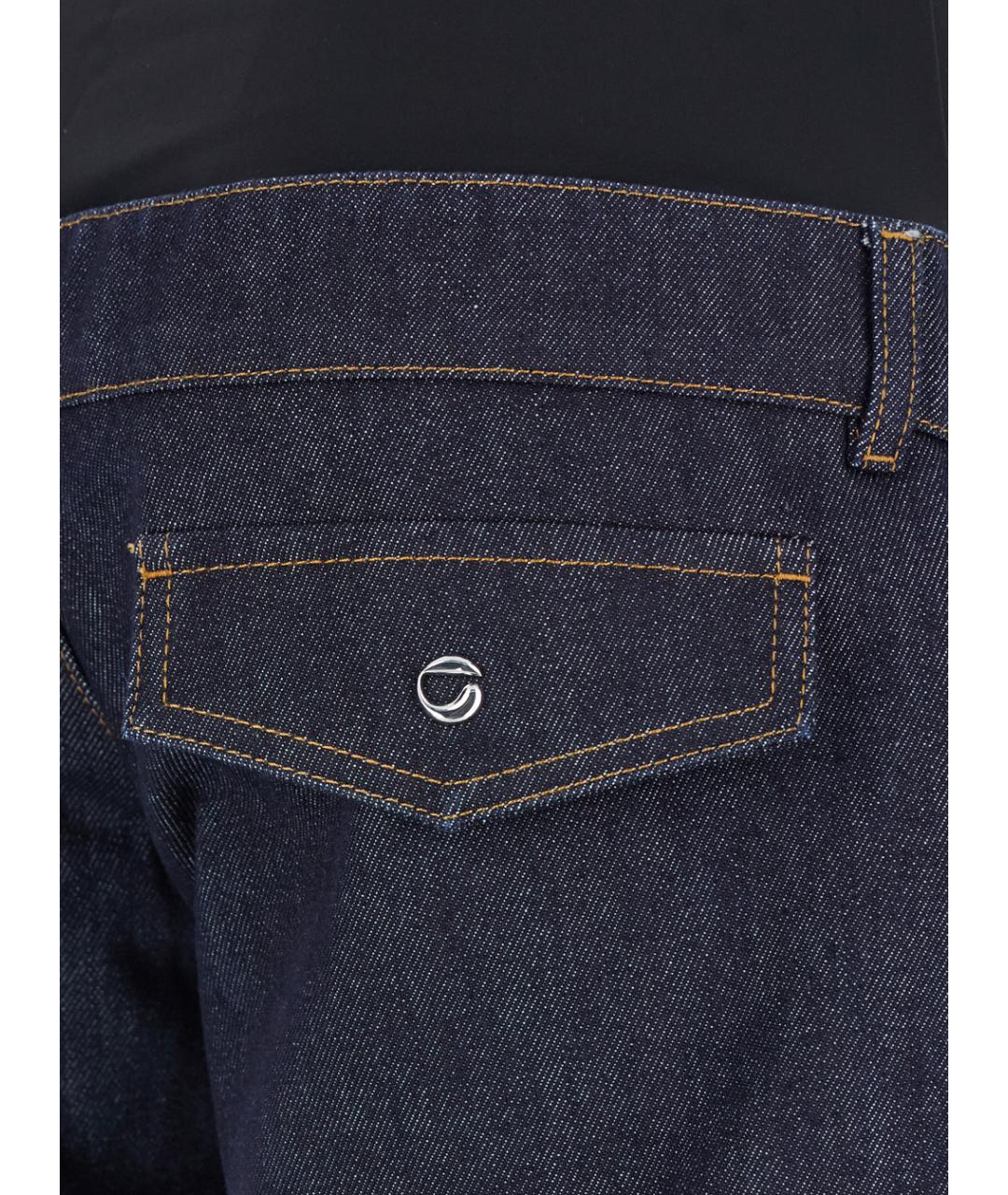 COPERNI Синие хлопковые прямые брюки, фото 3