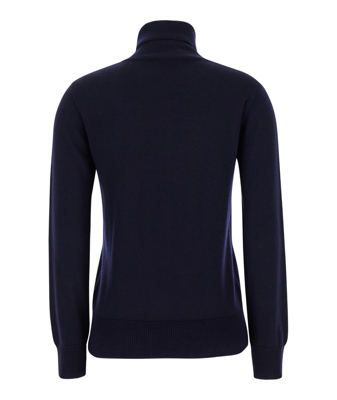 A.P.C. Синий шерстяной джемпер / свитер, фото 2