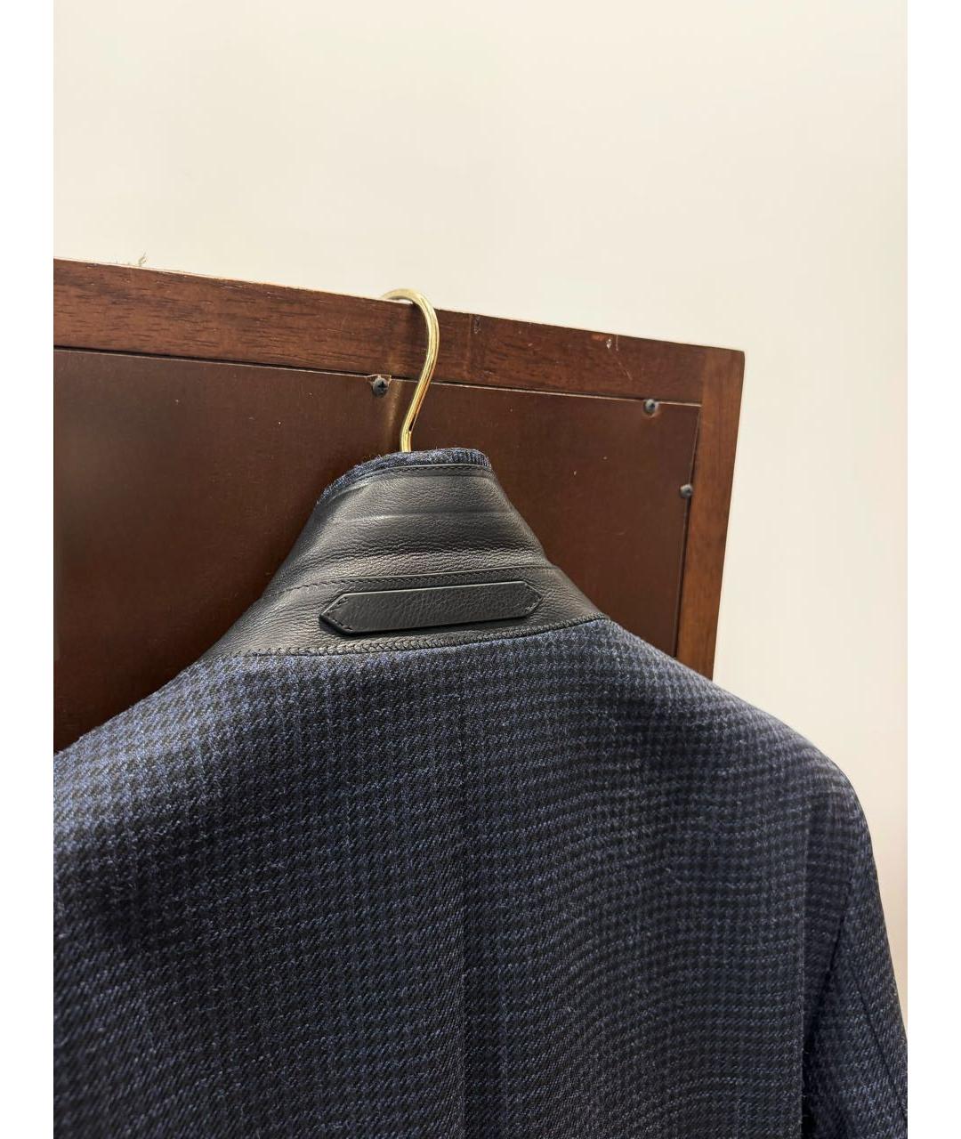 TOM FORD Темно-синий шерстяной пиджак, фото 4