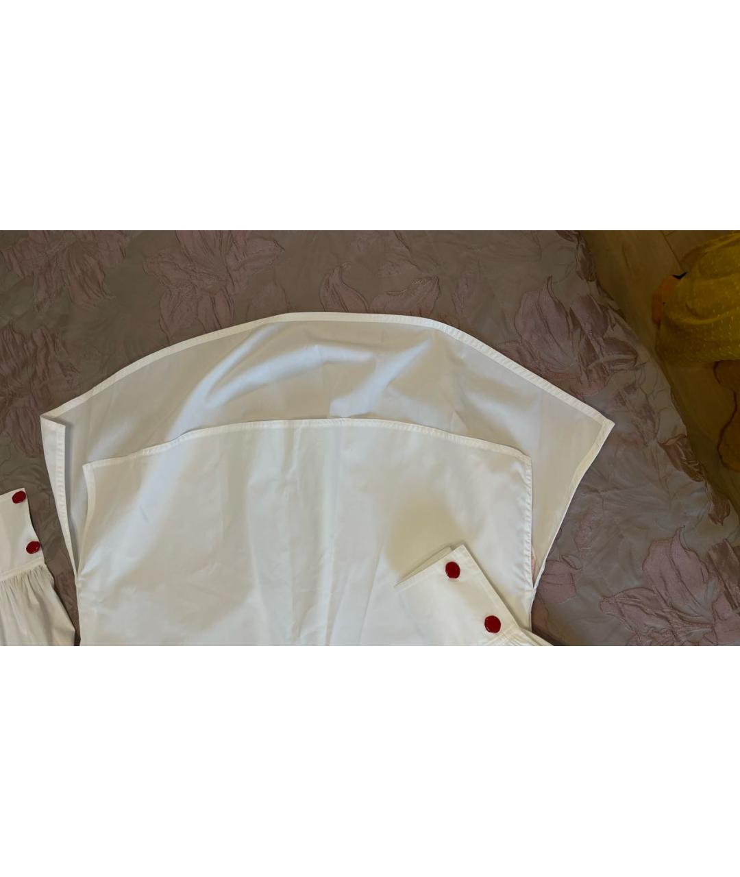 MARNI Белая хлопковая рубашка, фото 6