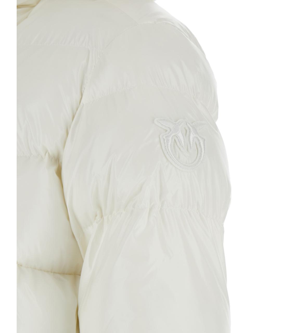 PINKO Белый полиамидовый пуховик, фото 2
