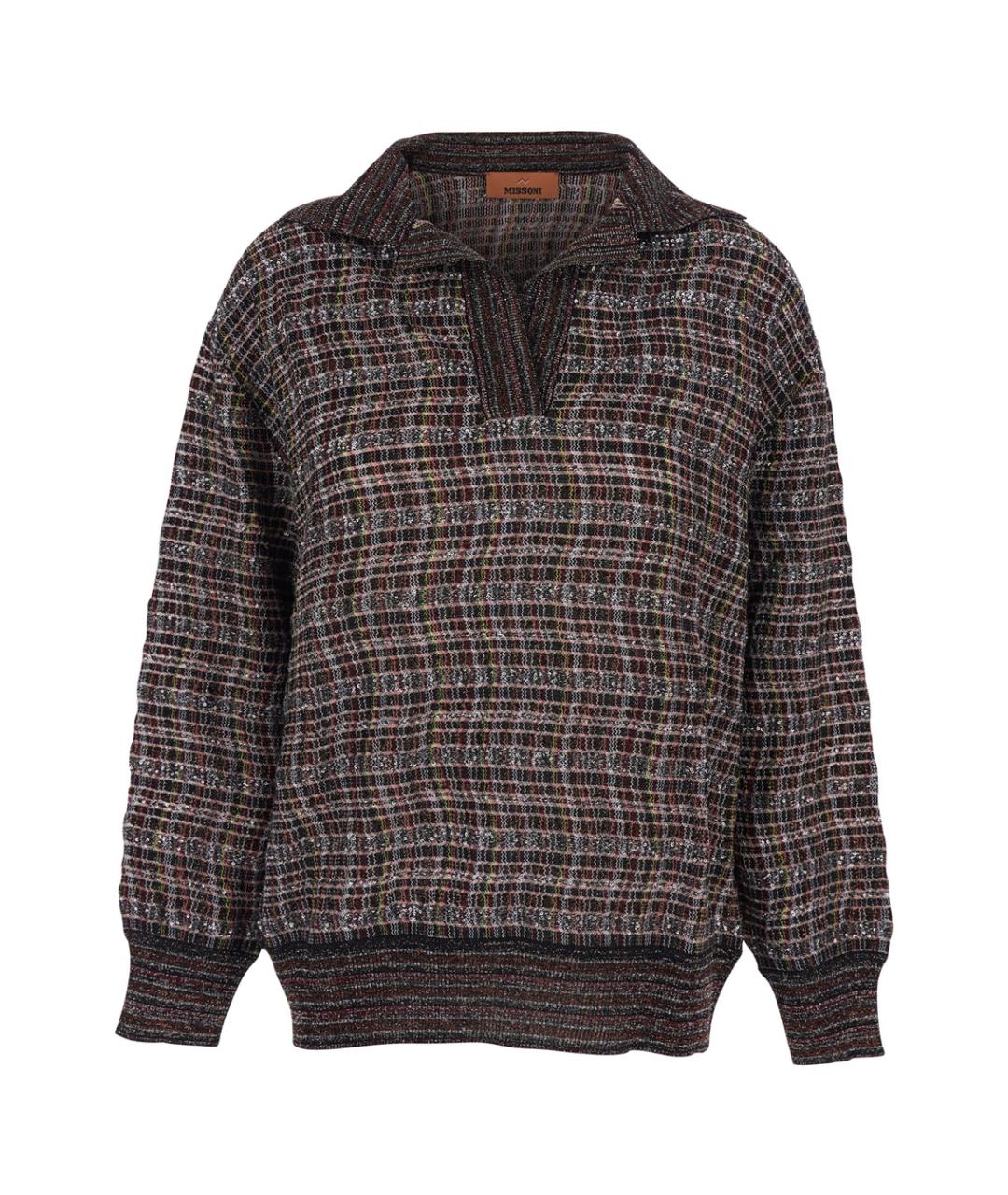 MISSONI Мульти шерстяной джемпер / свитер, фото 1